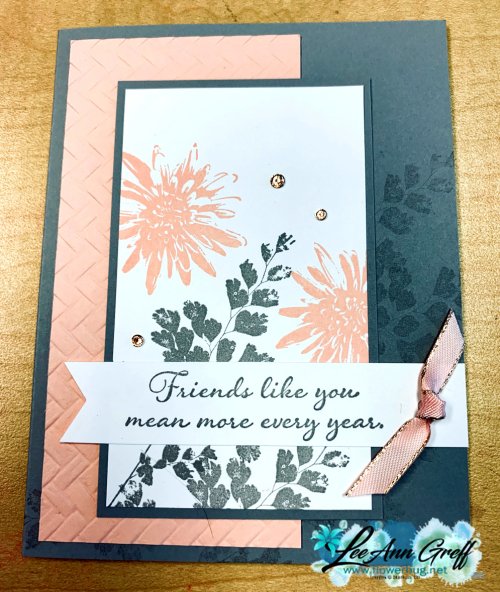 Positive thoughts gray & pink