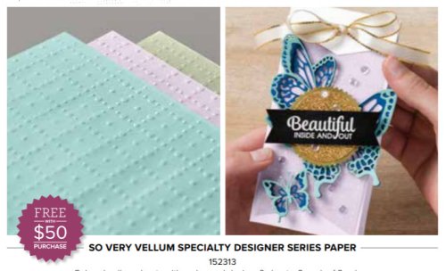 So Very Vellum paper