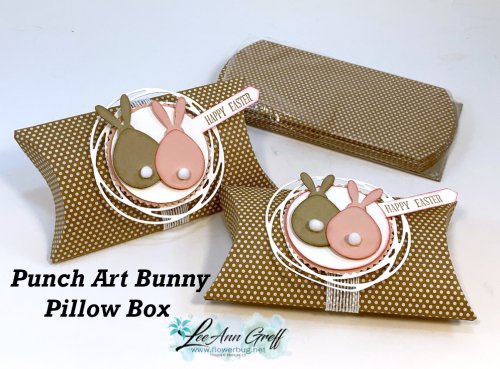 Pillow box bunny