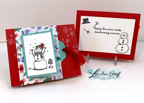 Dec peek a boo club card