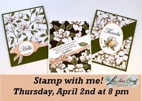 Magnolia Lane April 2nd