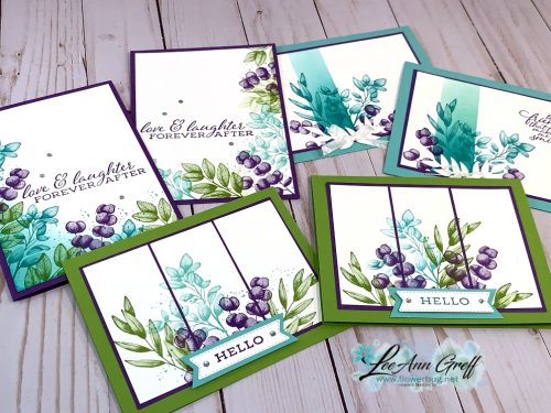 Forever Fern card trio