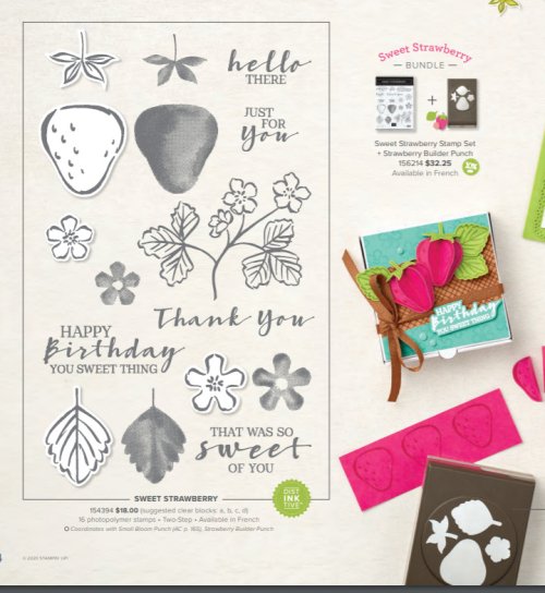 Sweet strawberry bundle.