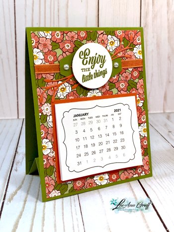 Dec Easel Calendar