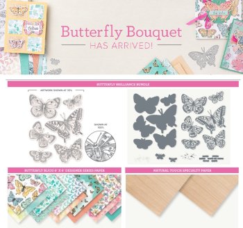Butterfly bouquet graphic