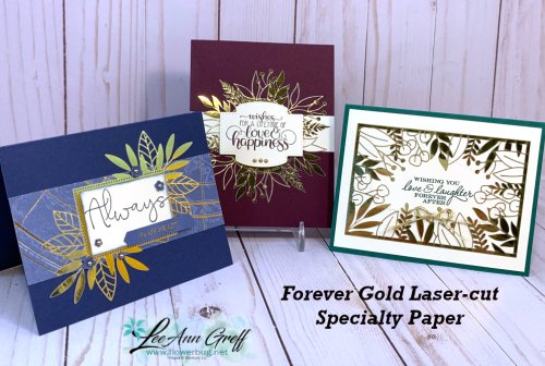 Forever Gold specialty paper