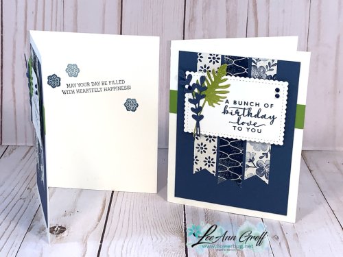 Boho Indigo banner cards