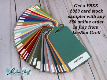 2020 Card stock sampler