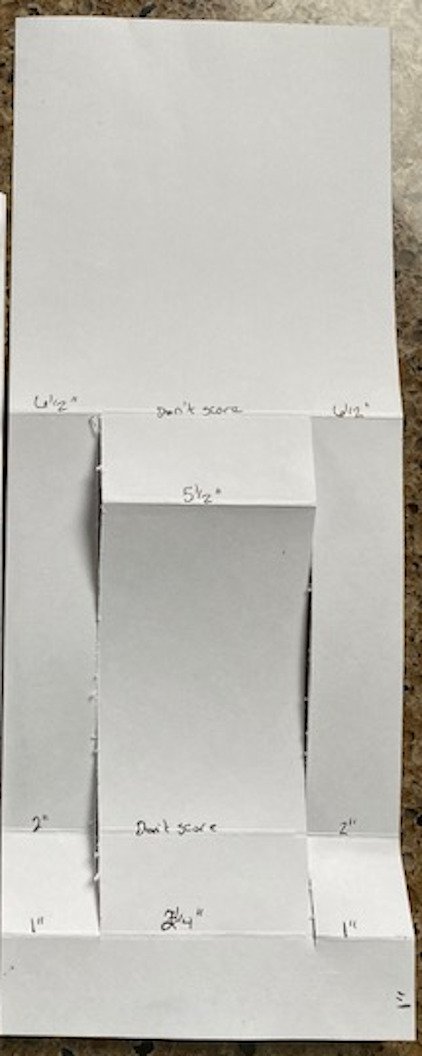 Sept Tracey Snowflake card template Sept Tracey Snowflake card template