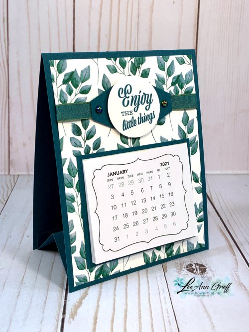 Dec Easel Calendar Artistry