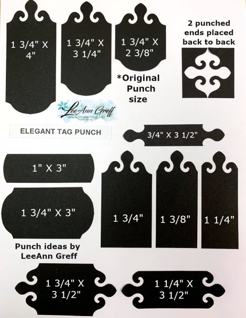 Elegant Tag punch ideas