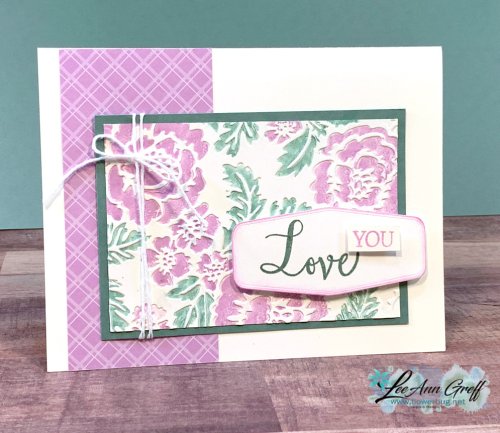 Pretty Embossing Folder markers