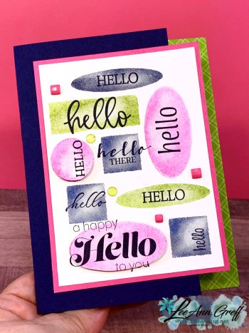 Watercolor Shapes color combo