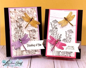 Dragonfly Garden Pink