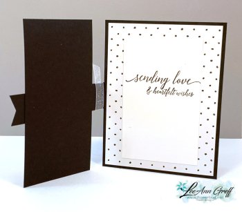 Center flap card Beautifully Penned