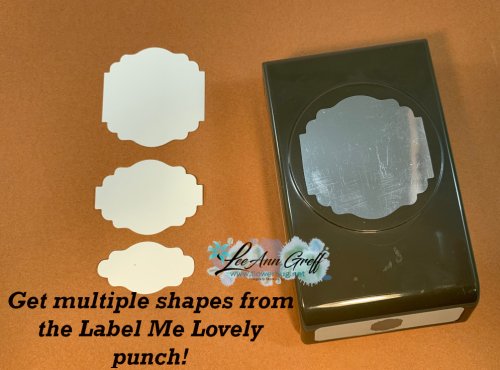 Label Me Lovely punch shapes 1