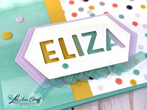 Playing with Patterns Eliza close up