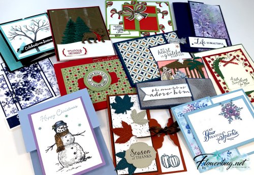 September Fun Fold swaps