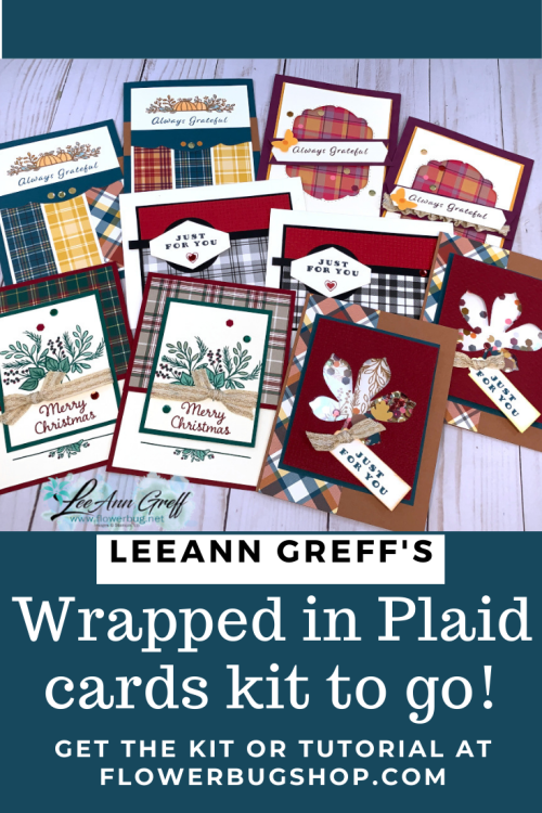 Plaid Tidings Cards kit to go  (7)