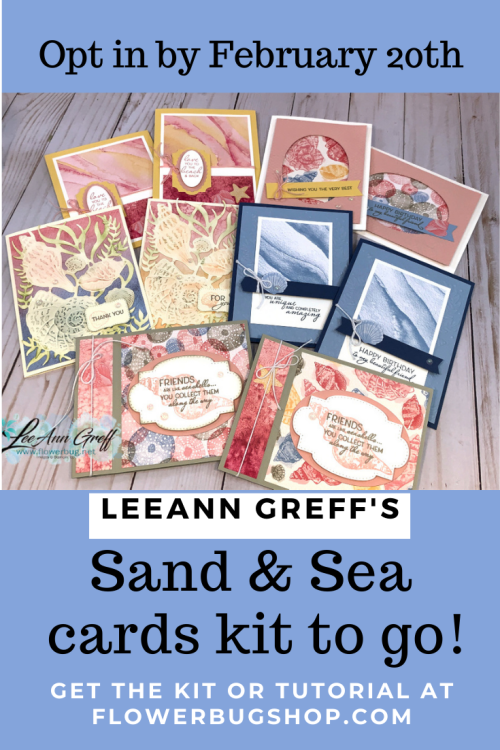 Sand & Sea Cards kit to go
