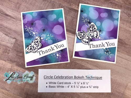 Circle Celebration Bokeh tech