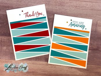 Paper strips Zig zag both