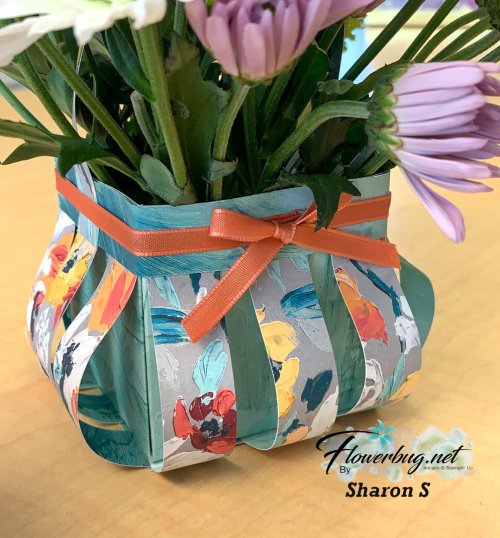 Sharons flower basket