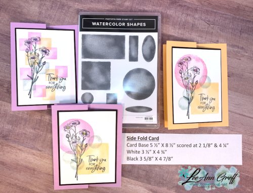 Watercolor Shapes & Quiet Moment