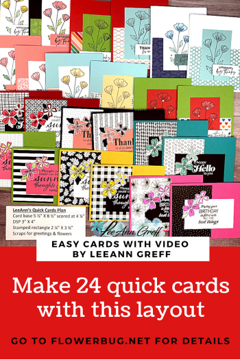 24 Quick Cards plan