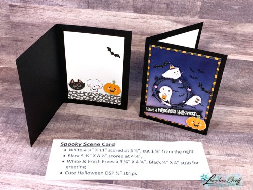Cute Halloween card live .