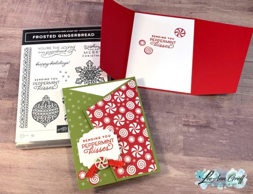 Diagonal Gatefold Gingerbread 