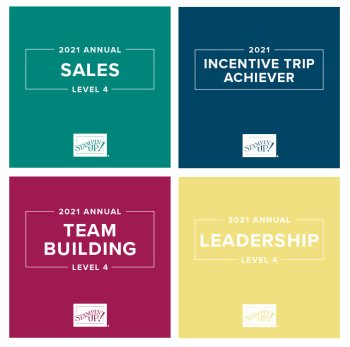 2021 Stampin' UP! achievements