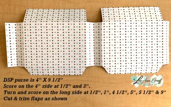 Gift bag pop up template