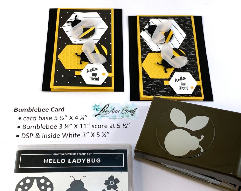 Hello Ladybug fun fold .