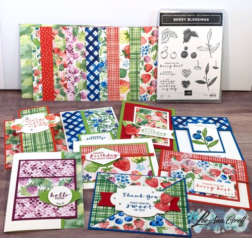 Berry cards kit with set 