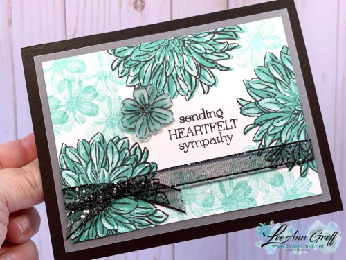 Delicate Dahlias sympathy