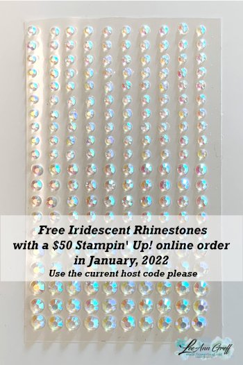 Free Iridescent rhinestones in Janu