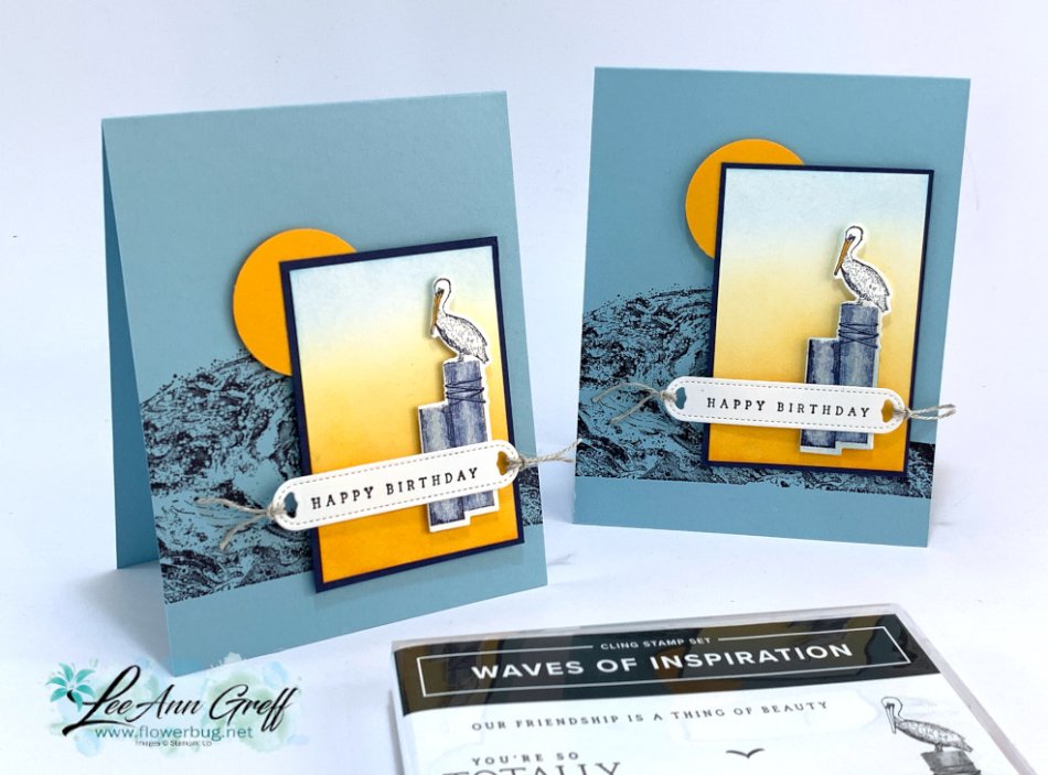 Waves of Inspiration setting sun