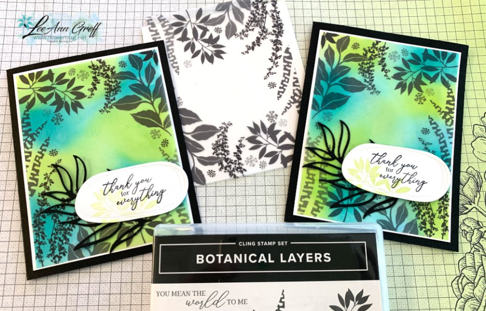 Botanical Layers leaves 