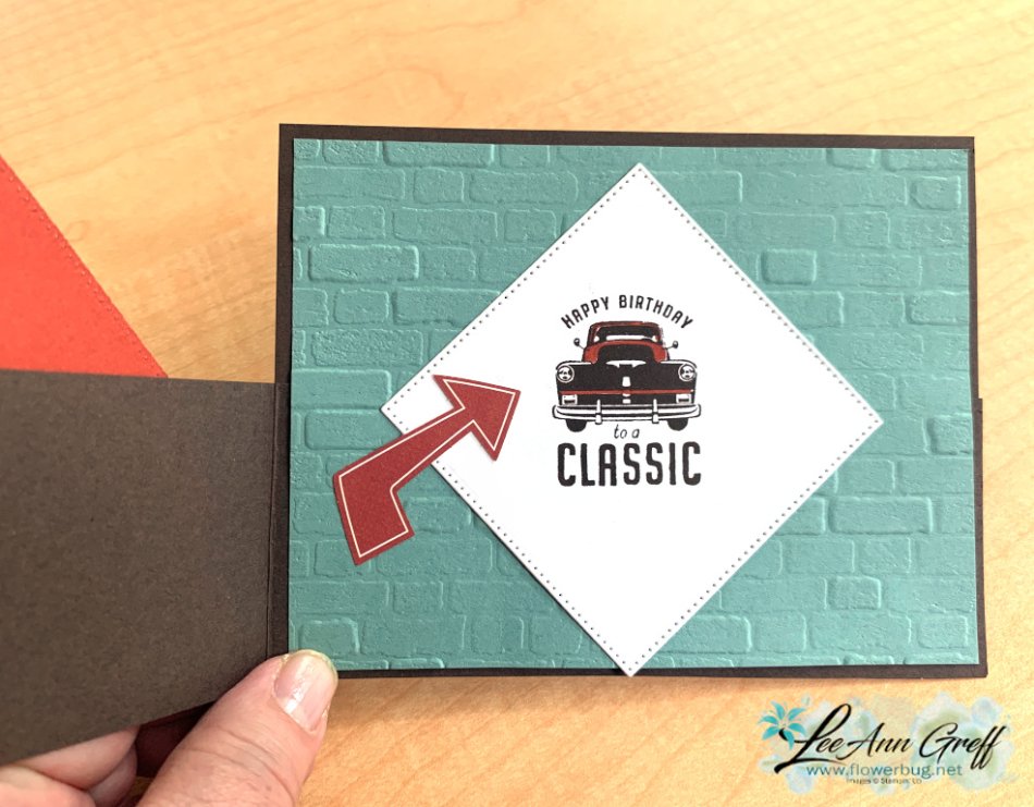 He's the Man card inside