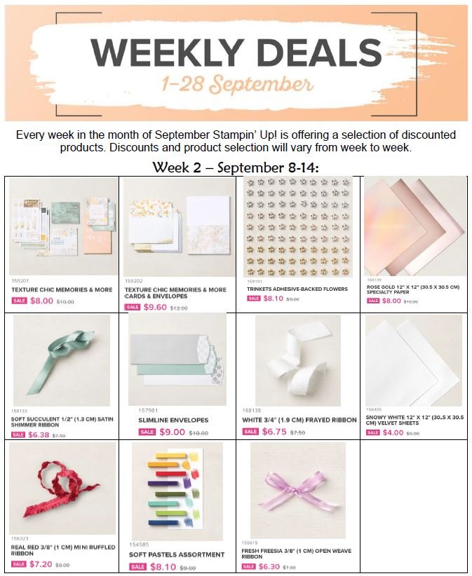 Weekly deals sept 8