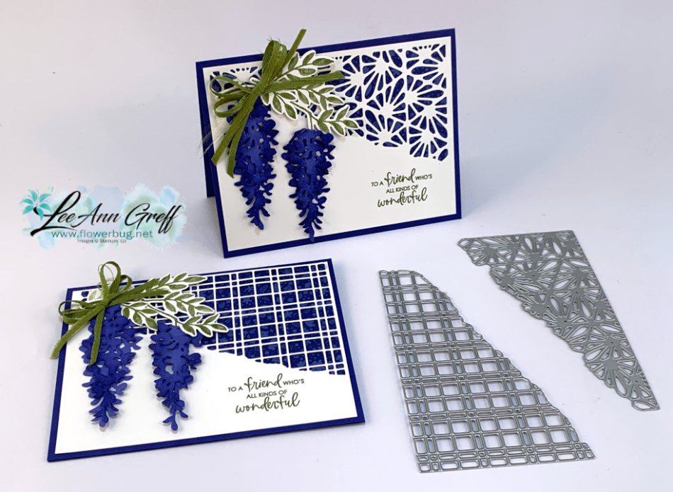 Wisteria Wishes with Split Textures