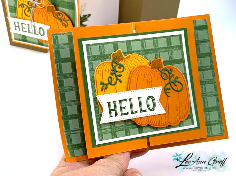 Hello Harvest fun folds Hello Harvest fun folds