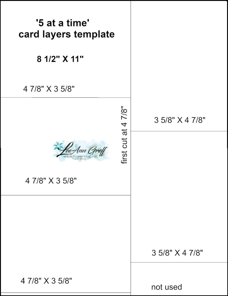 5 at a time layers template