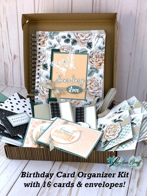 Birthday card kit box