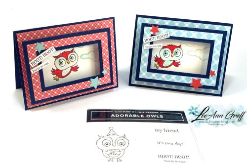 Adorable Owls popup frames