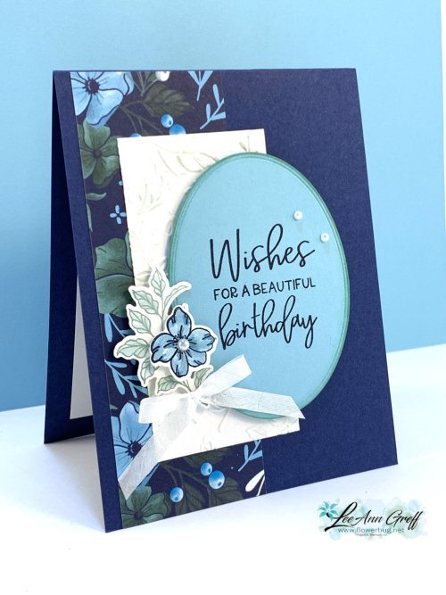 Fitting Florets Navy