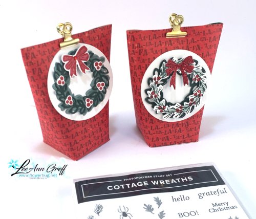 Country Wreaths treat bags .