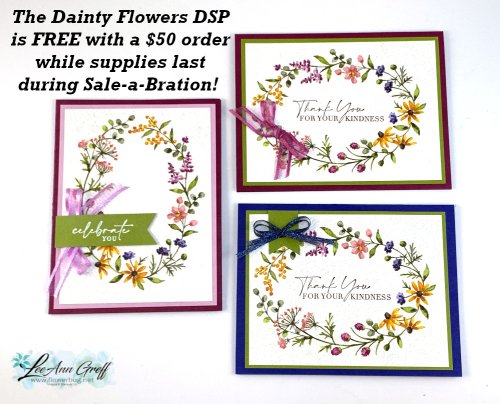 Dainty Flowers 3 ovals Dainty Flowers 3 ovals