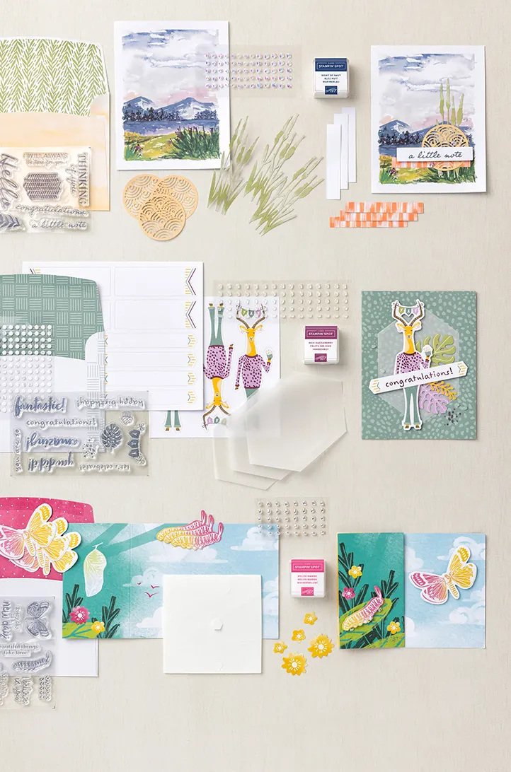 Paper pumpkin past & refill kits